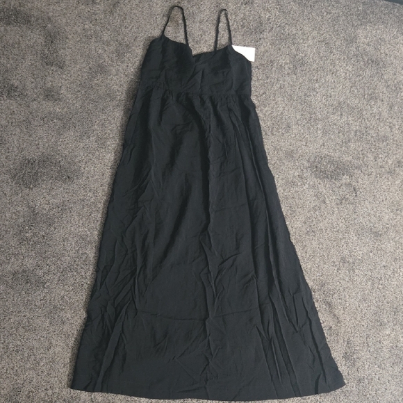 a new day Dresses & Skirts - a new day Black Spaghetti Strap Maxi Dress